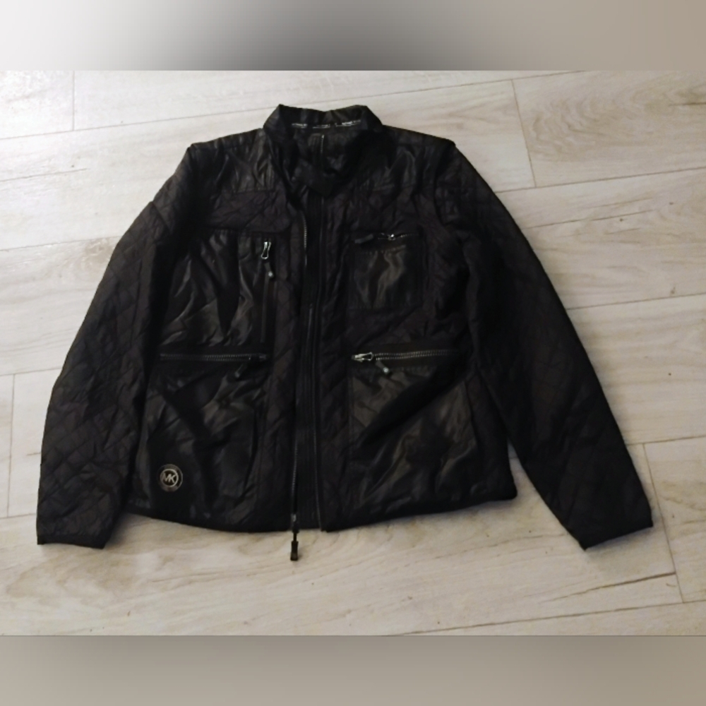 Michael Kors Black Quilted Puffer Jacket